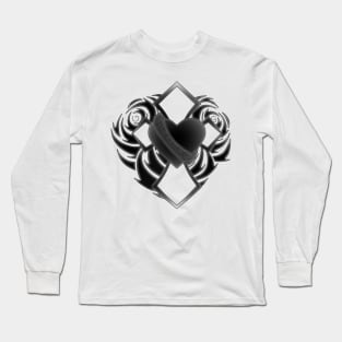 Cross & Heart - Love Long Sleeve T-Shirt